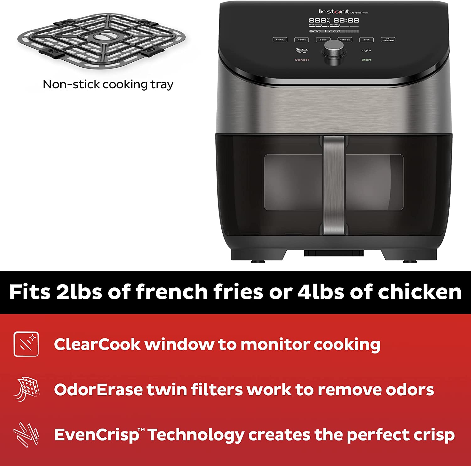 Vortex Air Fryer Oven - Instant Appliances