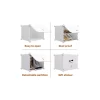 Just Buy IT Portable Shoe Rack Organizer 8-Tier Portable 64 Pair Shoe