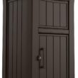 Keter 245523 Delivery Box for Porch with Lockable Secure Storage Compartment to Keep Packages Safe, One size, Brown