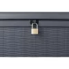 Keter Borneo 110-Gallon Multipurpose Resin Deck Storage Bin Organizing Rattan Wicker Container for Outdoor Equipment and Accessories, Grey Keter Borneo 110-Gallon Multipurpose Resin Deck Storage Bin Organizing Rattan Wicker Container for Outdoor Equipment and Accessories, Grey