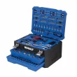 Kobalt 257-Piece Standard (SAE) and Metric Polished Chrome Mechanics Tool Set (1/4-in; 3/8-in; 1/2-in) with Hard Case