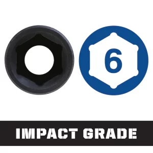 Kobalt 55-Piece Standard (SAE) and Metric 1/2-in Drive Set 6-point Impact Socket Set