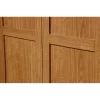 Lark Manor Elborough Manufactured Wood Armoire Highland Oak