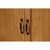 Lark Manor Elborough Manufactured Wood Armoire Highland Oak