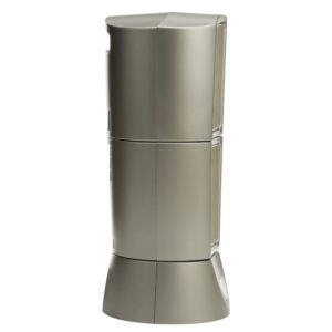 Lasko 14" Platinum Desktop Wind Tower 3-Speed Oscillating Table Fan, 4910, Gray