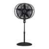 Lasko 18" 3-Speed Oscillating Cyclone Pedestal Fan with Remote and Timer, 1843, Black Lasko 18
