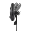 Lasko 18" 3-Speed Oscillating Cyclone Pedestal Fan with Remote and Timer, 1843, Black Lasko 18