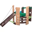 Little Tikes 633805M 2-in-1 Castle Climber, Brown