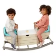Little Tikes Teeter Totter, Wooden Ride-On, 2-in-1 Toy Rocker for Children and Storage Bench