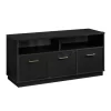 Mainstays 3-Door TV Stand Console for TVs up to 50", Blackwood