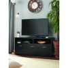 Mainstays 3-Door TV Stand Console for TVs up to 50 inch, Blackwood