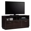 Mainstays 3-Door TV Stand Console for TVs up to 50 inch, Espresso