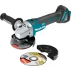 Makita XAG04Z 18V LXT Lithium-Ion Brushless Cordless 4-1/2 in./5 in. Cut-Off/Angle Grinder (Tool-Only)
