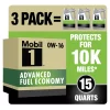 Mobil 1 Advanced Fuel Economy Full Synthetic Motor Oil 0W-16, 5 qt (3 Pack)