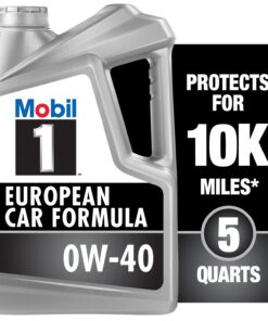 Mobil 1 FS European Car Formula Full Synthetic Motor Oil 0W-40, 5 qt