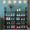 Sterilite Plastic 6 Quart Storage Box Container with Latching Lid, 36 Pack Musment Shoe Rack Shoe Organizer, 20-24 Pairs Shoes Storage Organizer Metal Stackable&Removable Multifunctional Show Rack for Entryway,Closet and Bedroom