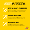 Pennzoil Platinum Full Synthetic 5W-30 Motor Oil, 5-Quart