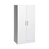 Prepac Elite 2 Door Wardrobe Cabinet, 32 W x 65 H x 20D, White