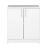 Prepac WEB-3216 Elite Home Storage White Base Cabinet with Melamine Countertop