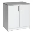 Prepac WEB-3236 Wood Freestanding Garage Cabinet in White (32 in. W x 36 in. H x 24 in. D)