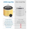 RENPHO Air Purifier for Home Large Room 1200 Ft², H13 True HEPA Filter Air Cleaner for Allergies and Asthma, RP-AP089B, White RENPHO Air Purifier for Home Large Room 1200 Ft², H13 True HEPA Filter Air Cleaner for Allergies and Asthma, RP-AP089B, White
