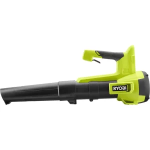 RYOBI P21013-AC ONE+ 18V 100 MPH 325 CFM Cordless Battery Variable Speed Jet Fan Leaf Blower w/ Lawn and Leaf Bag (Tool Only)