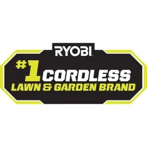 RYOBI P21120-BK ONE+ HP 18V Brushless 110 MPH 350 CFM Cordless Variable-Speed Jet Fan Leaf Blower w/(2) 4.0 Ah Battery and (2) Charger