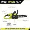 RYOBI P2520-BK ONE+ HP 18V Brushless 10 in. Cordless Battery Chainsaw with (2) 4.0 Ah Batteries and (2) Chargers