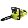 RYOBI P2520-BK ONE+ HP 18V Brushless 10 in. Cordless Battery Chainsaw with (2) 4.0 Ah Batteries and (2) Chargers