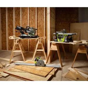 RYOBI PBLTS01B ONE+ HP 18V Brushless Cordless 8-1/4 in. Compact Portable Jobsite Table Saw (Tool Only)