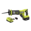 RYOBI PCL515K1 ONE+ 18V Cordless Reciprocating Saw Kit with 4.0 Ah Battery and Charger