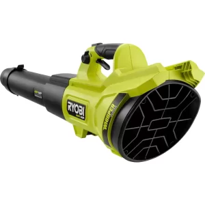 RYOBI RY404130-LB 40V HP Brushless Whisper Series 155 MPH 600 CFM Cordless Battery Blower with Lawn and Leaf Bag, 4.0 Ah Battery & Charger