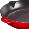 STAUB 1223006 STAUB Cast Iron Fry Pan, 12-inch, Cherry