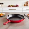 STAUB 1223006 STAUB Cast Iron Fry Pan, 12-inch, Cherry