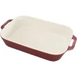 STAUB 40511-889 Ceramics Rectangular Baking Dish, 13x9-inch, Rustic Red