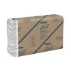 Scott Essential C-Fold Towels, Absorbency Pockets,10 1/8x13 3/20,White,200/PK,12 PK/CT -KCC01510
