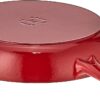 Staub 1222606 Cast Iron 10-inch Fry Pan - Cherry, Made in France