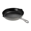 Staub 1222618 Cast Iron 10-inch Fry Pan - Graphite Grey, Made in France