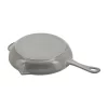 Staub 1222618 Cast Iron 10-inch Fry Pan - Graphite Grey, Made in France