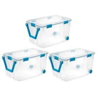 Refrigerator Organizer Bins, Set Of 6 Plastic Organizer Bins, BPA Free