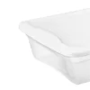 Sterilite 41 Quart Lightweight Under Bed Storage Box Container, 6 Pack