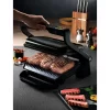 T-Fal GC712D54 OptiGrill + Grill with Automatic Sensor Cooking, Multicolor T-Fal GC712D54 OptiGrill + Grill with Automatic Sensor Cooking, Multicolor