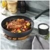 T-fal E765SH Ultimate Hard Anodized Nonstick 17 Piece Cookware Set, Black T-fal E765SH Ultimate Hard Anodized Nonstick 17 Piece Cookware Set, Black