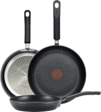 T-Fal E938S3 Professional Total Nonstick Thermo-Spot Heat Indicator Fry Pan Set