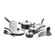 T-fal Initiatives Nonstick Aluminum Cookware Set & Cooking Utensils, 16 piece