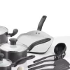 T-fal Initiatives Nonstick Aluminum Cookware Set & Cooking Utensils, 16 piece