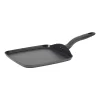 T-fal Initiatives Nonstick Inside and Out Cookware Set, 18-Piece, Black