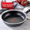 T-fal Signature Titanium Nonstick 12 Piece Cookware Set, Grey, B061SC T-fal Signature Titanium Nonstick 12 Piece Cookware Set, Grey, B061SC