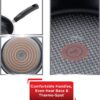 T-fal Signature Titanium Nonstick 12 Piece Cookware Set, Grey, B061SC T-fal Signature Titanium Nonstick 12 Piece Cookware Set, Grey, B061SC
