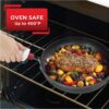 T-fal Ultimate Hard Anodized Dishwasher Safe Nonstick Cookware Set, 12-Piece, Red
